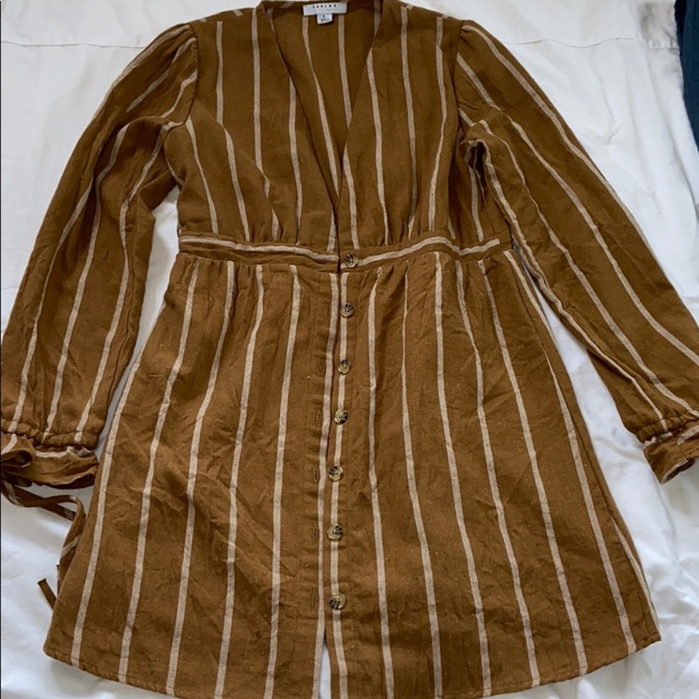 Thin cover coat can be used as a dress